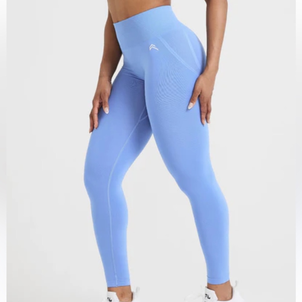 Oner Active High-Waist Light Blue Seamless Leggings